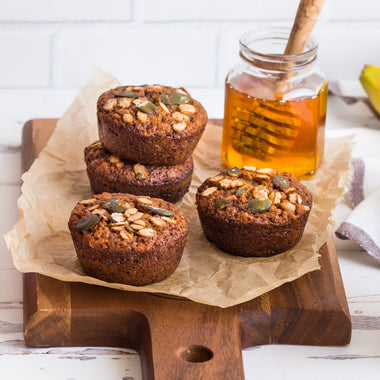 Banana-Rolled-Oat-Muffins